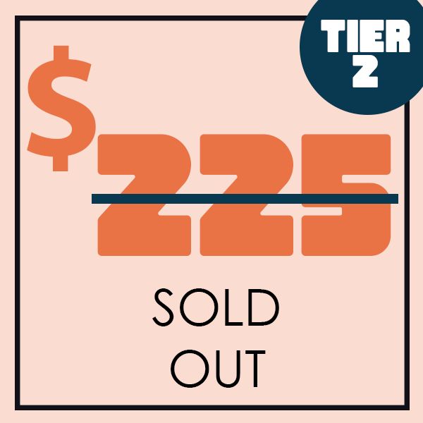 tier 2 sold out