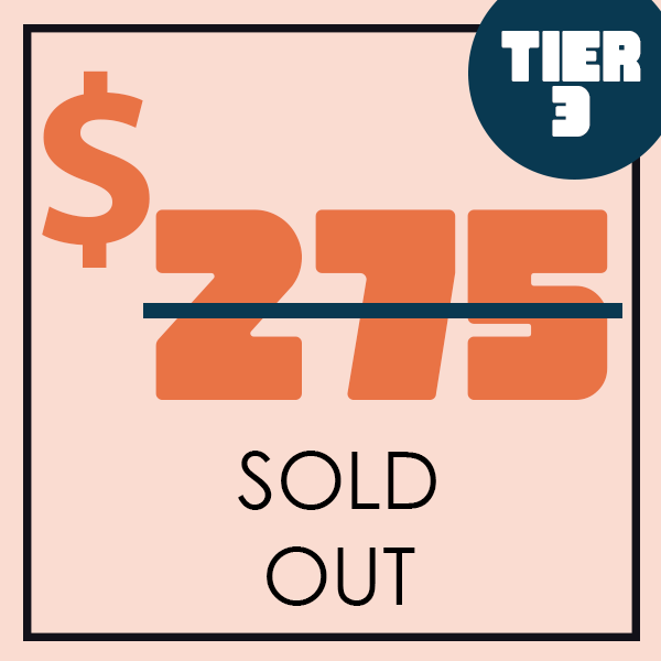 tier 3 sold out